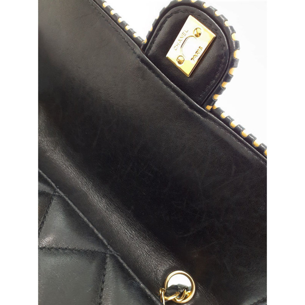 Chanel Matelasse Chain Shoulder Bag Black - Picture 7 of 9